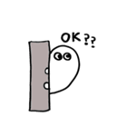 ふきだしおばけの130くん（個別スタンプ：6）