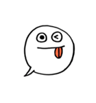 ふきだしおばけの130くん（個別スタンプ：18）