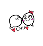 ふきだしおばけの130くん（個別スタンプ：34）