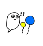 ふきだしおばけの130くん（個別スタンプ：35）