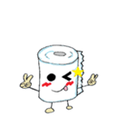 トイレットペーパーちゃんの日常（個別スタンプ：40）