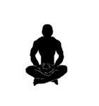 モノクロ（個別スタンプ：7）