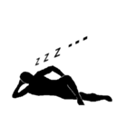 モノクロ（個別スタンプ：8）