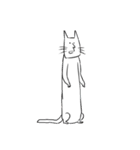 胴の長い猫（個別スタンプ：36）