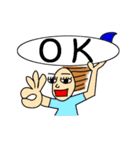 サーフィン大好き（個別スタンプ：7）