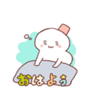 仲良し雪だるま（個別スタンプ：3）