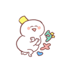 仲良し雪だるま（個別スタンプ：13）