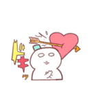 仲良し雪だるま（個別スタンプ：17）