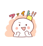 仲良し雪だるま（個別スタンプ：21）