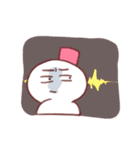 仲良し雪だるま（個別スタンプ：40）