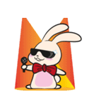 幸せラビット（個別スタンプ：4）