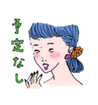colorful sticker for girls（個別スタンプ：15）