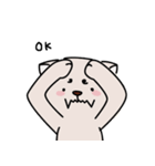 困犬のスタンプ（個別スタンプ：3）