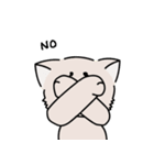 困犬のスタンプ（個別スタンプ：4）