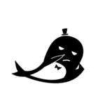 Whale gentleman（個別スタンプ：9）