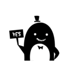 Whale gentleman（個別スタンプ：36）