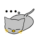 愛着が湧いてくる猫。（個別スタンプ：33）