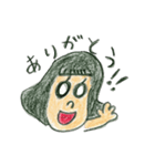 基本わらってるかないてるみくちゃん（個別スタンプ：2）