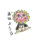 基本わらってるかないてるみくちゃん（個別スタンプ：3）