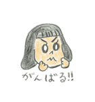 基本わらってるかないてるみくちゃん（個別スタンプ：10）
