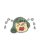 基本わらってるかないてるみくちゃん（個別スタンプ：15）