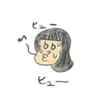 基本わらってるかないてるみくちゃん（個別スタンプ：32）