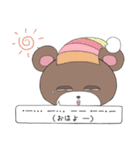 モルくま（個別スタンプ：22）