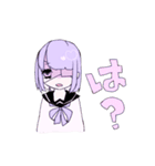 ♡. ゆめかわな女の子たち（個別スタンプ：1）