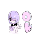♡. ゆめかわな女の子たち（個別スタンプ：3）