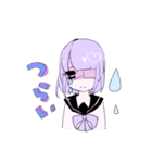 ♡. ゆめかわな女の子たち（個別スタンプ：8）
