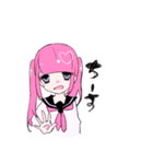 ♡. ゆめかわな女の子たち（個別スタンプ：11）