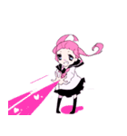 ♡. ゆめかわな女の子たち（個別スタンプ：12）