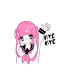 ♡. ゆめかわな女の子たち（個別スタンプ：14）
