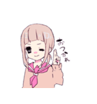 ♡. ゆめかわな女の子たち（個別スタンプ：24）