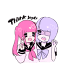 ♡. ゆめかわな女の子たち（個別スタンプ：33）