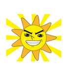 Sun, Moon, Star, and Cloud（個別スタンプ：5）