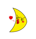 Sun, Moon, Star, and Cloud（個別スタンプ：15）