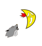 Sun, Moon, Star, and Cloud（個別スタンプ：19）