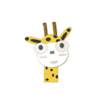 Big eyes giraffe LULU（個別スタンプ：9）