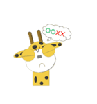 Big eyes giraffe LULU（個別スタンプ：11）