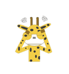 Big eyes giraffe LULU（個別スタンプ：12）