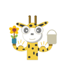 Big eyes giraffe LULU（個別スタンプ：15）