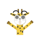 Big eyes giraffe LULU（個別スタンプ：16）