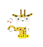 Big eyes giraffe LULU（個別スタンプ：18）