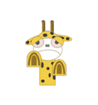 Big eyes giraffe LULU（個別スタンプ：22）