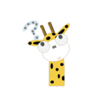 Big eyes giraffe LULU（個別スタンプ：24）