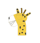 Big eyes giraffe LULU（個別スタンプ：27）