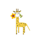 Big eyes giraffe LULU（個別スタンプ：32）