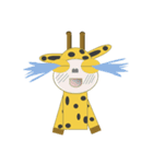 Big eyes giraffe LULU（個別スタンプ：39）