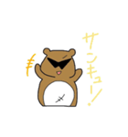 グラサンたぬき（個別スタンプ：34）